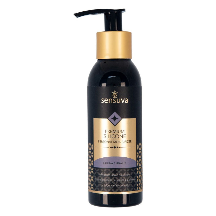 Sensuva Premium Silicone-Based Lubricant (4.2 oz)