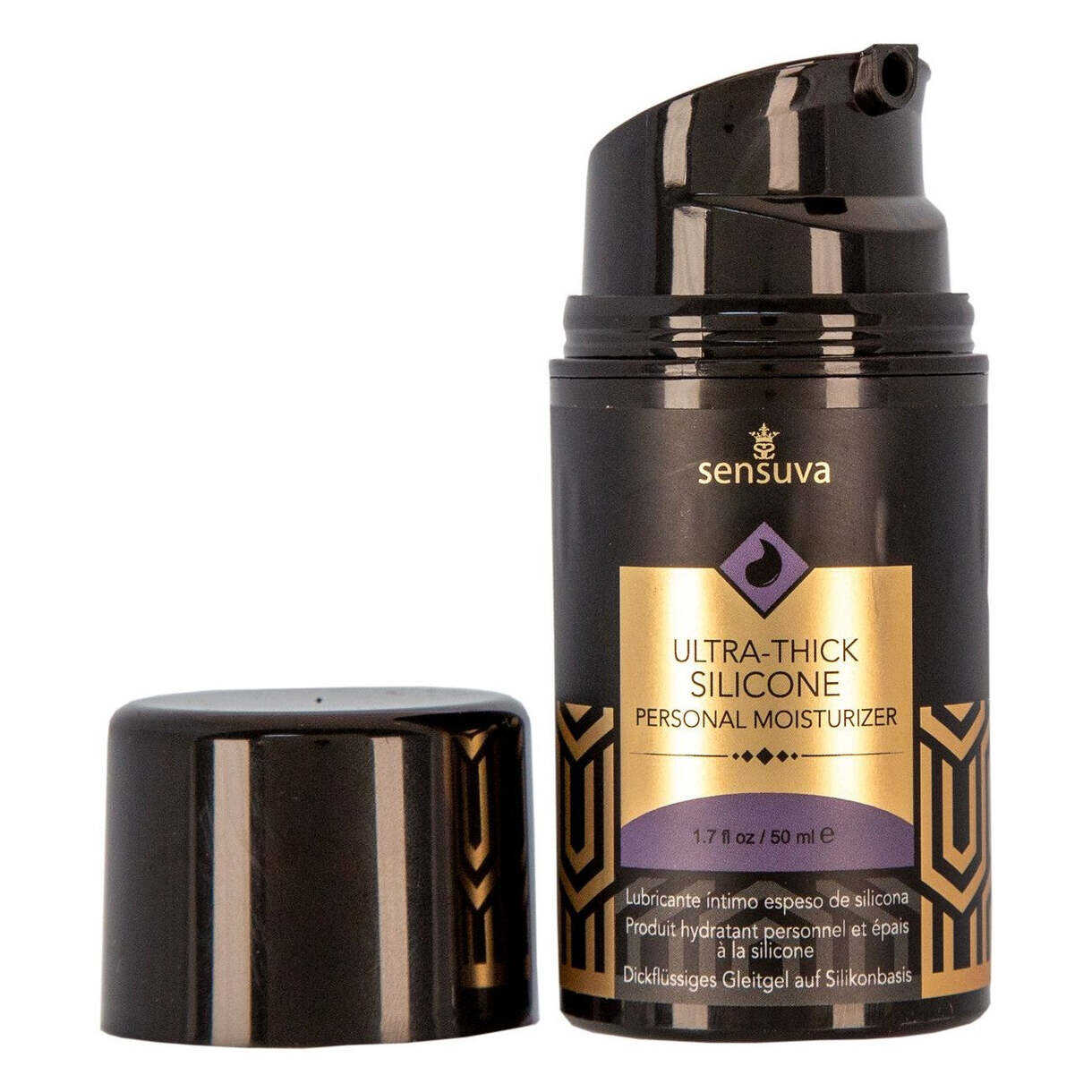 Sensuva Ultra-Thick Silicone-Based Lubricant (1.7 oz)