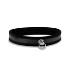 Sex & Mischief Black Day Collar, Product Image, Top Angle View