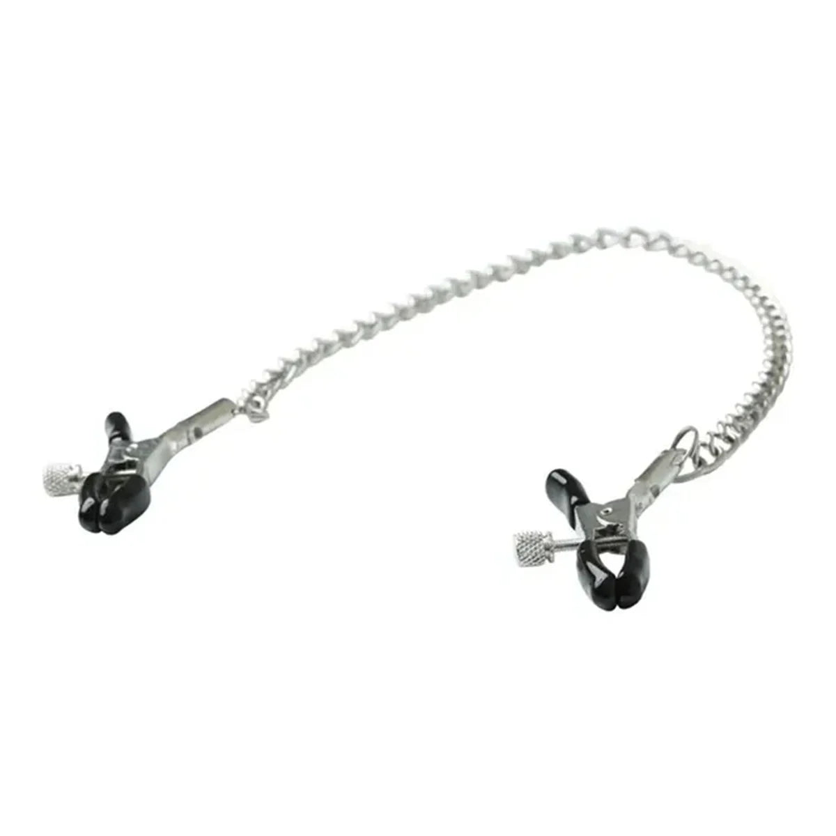 Sex & Mischief Chained Nipple Clamps, Product Image, Flat