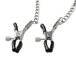 Sex & Mischief Chained Nipple Clamps, Bull Nose Clamp Details