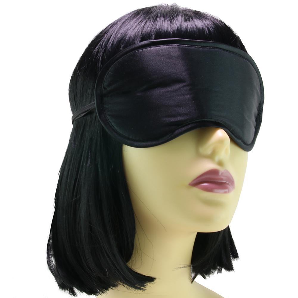 Sex & Mischief Satin Blindfold, Covering Eyes