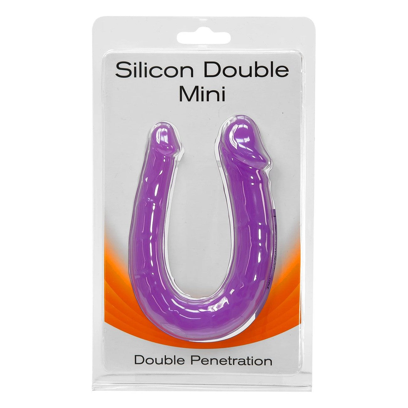 Silicone Double Penetration Dildo, Product Package, Front