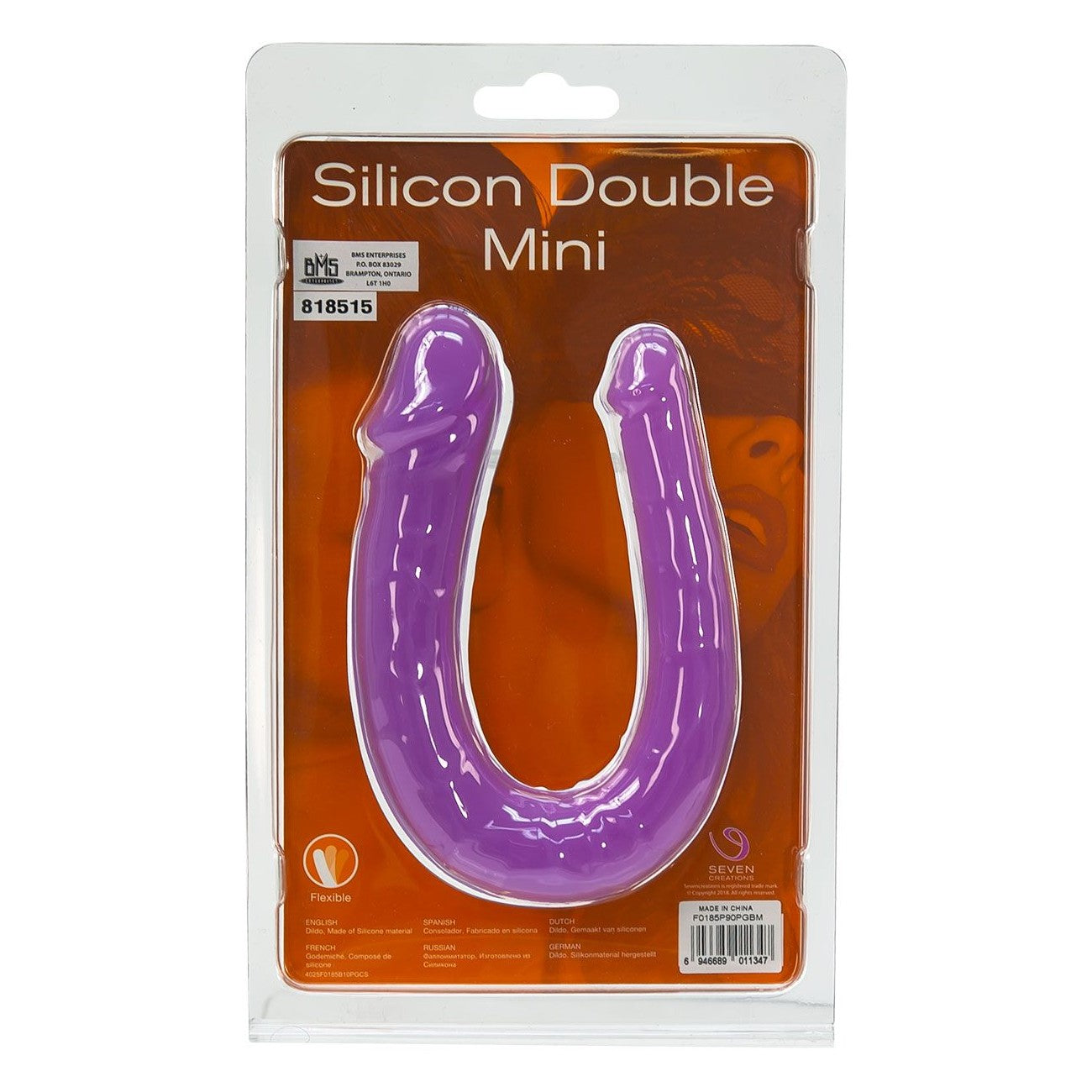 Silicone Double Penetration Mini Dildo
