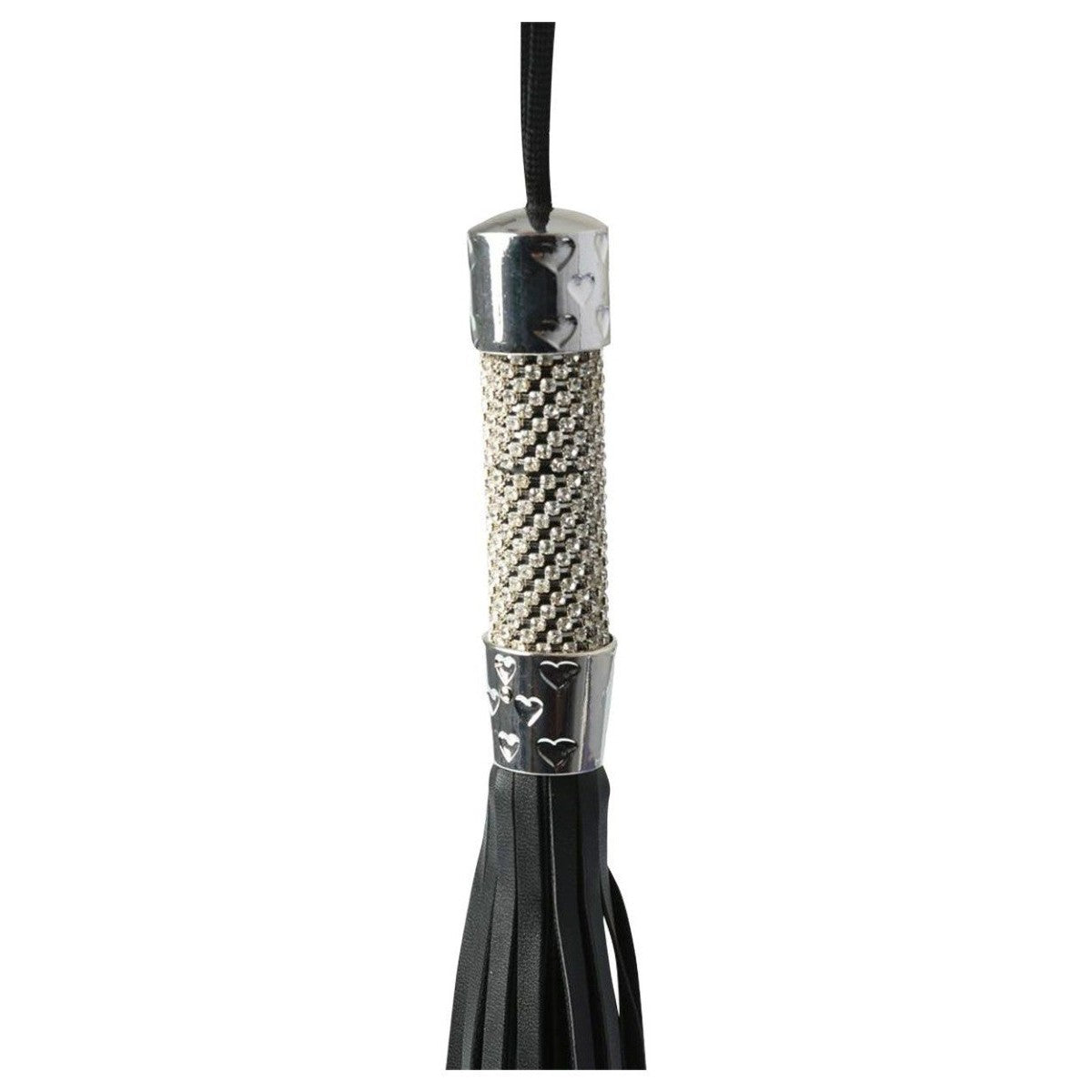 Sincerely Diamond Gem Bling Flogger, Product Image, Handle Details