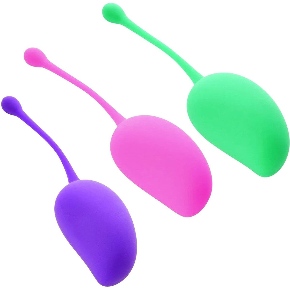 Sincerely Kegel Exercise System, Purple, Pink & Green