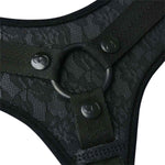 Sincerely Lace Strap-On Harness, Lace and Ring Details