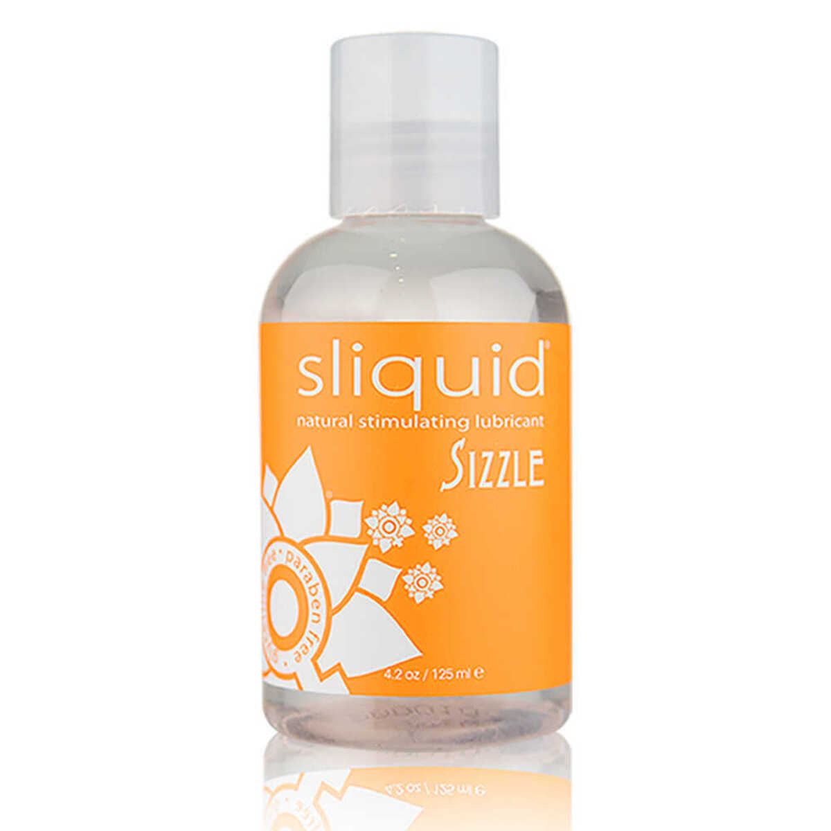 Sliquid Sizzle Natural Stimulating Water-Based Lubricant (4.2oz), Product Image