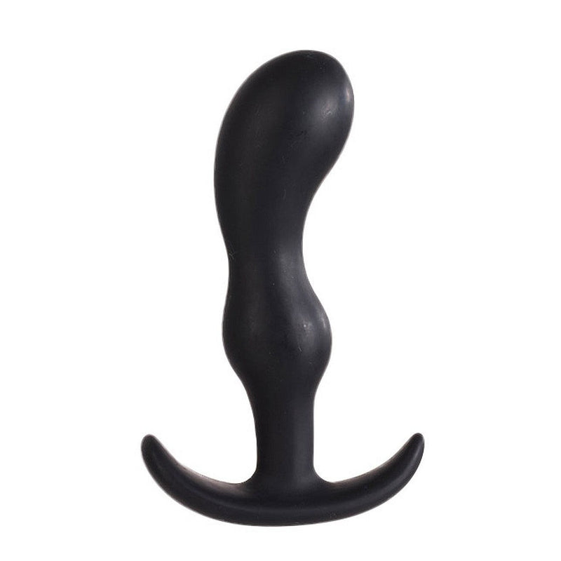 Smiling Silicone Prostate Butt Plug, 3.5-Inch, Product Image