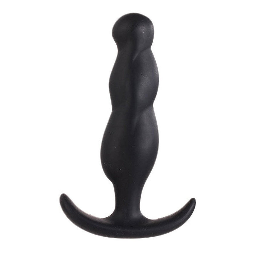 Smiling 3.5-Inch Silicone Swirl Butt Plug