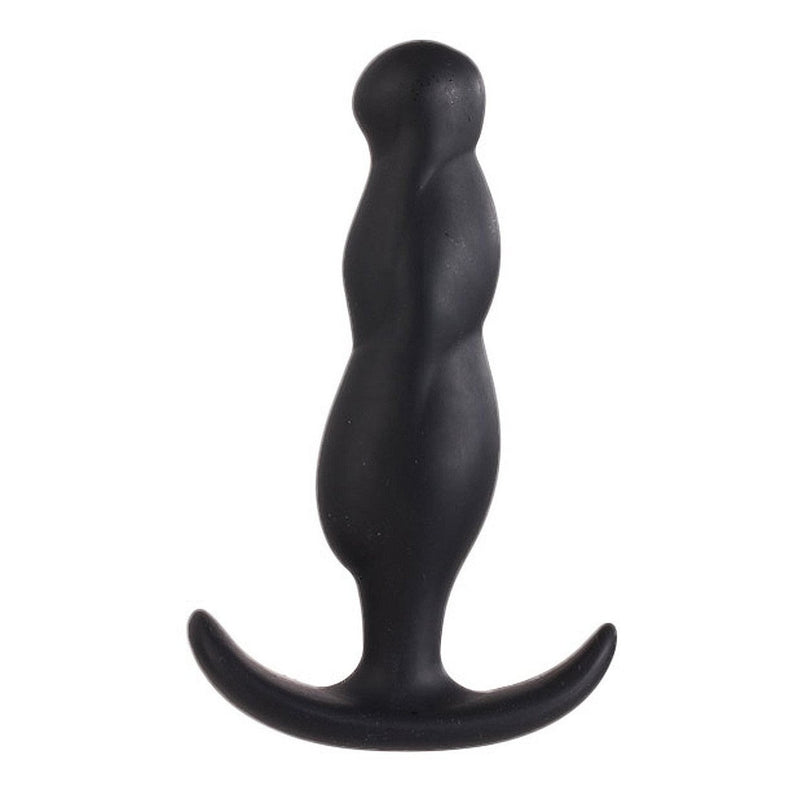 Smiling Silicone Swirl 3.5-Inch Butt Plug, Product Image, Front View