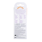 Softies 4-Inch Dual Silicone Body Vibe, Orange, Product Package, Back