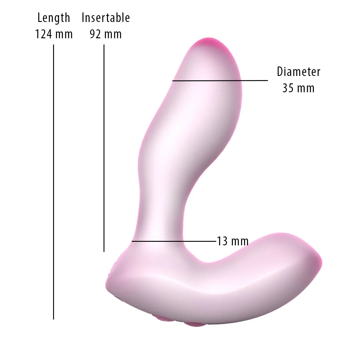 Softies 5-Inch Silicone Anal Vibrator