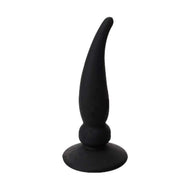 Stumpy Thumpers Curved Horn 4.5-Inch Silicone Butt Plug