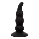 Stumpy Thumpers Triple Hump 4-Inch Silicone Butt Plug, Black, Product Image