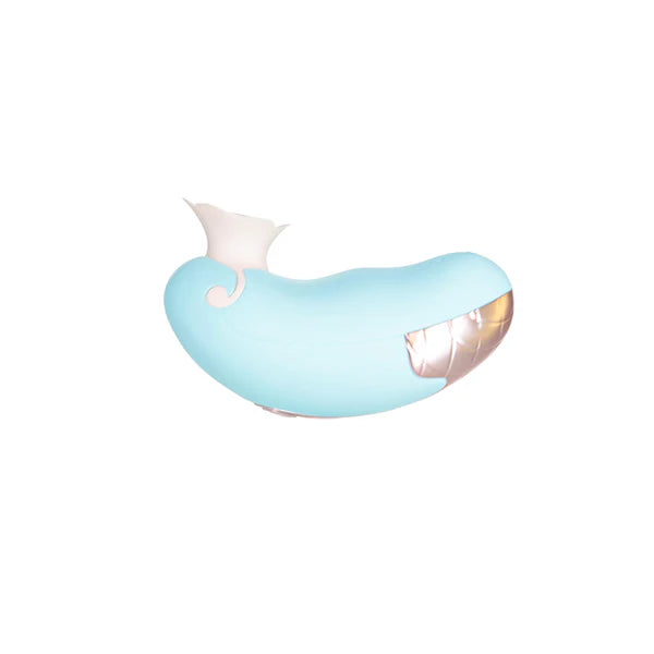 Swan Lamode Dreamy Luxurious Clitoral Stimulator, Blue, Product on Back Side