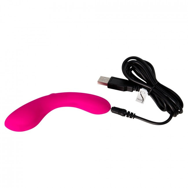Swan The Mini Swan Wand Vibrator, Pink, Product Image, USB Rechargeable
