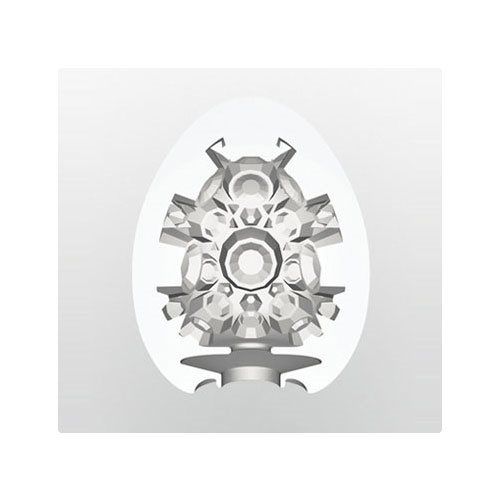 Tenga Easy Beat Egg Stroker, Crater, Product Texture