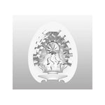 Tenga Easy Beat Egg Stroker, Shiny, Product Texture