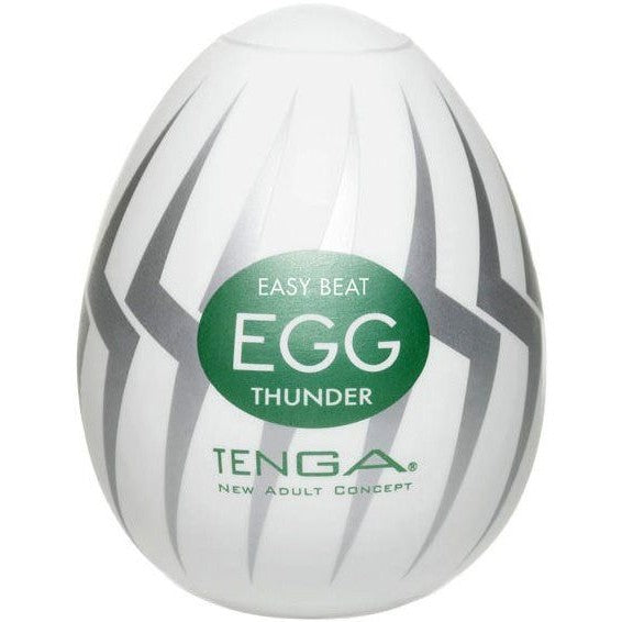 Tenga Easy Beat Egg Stroker, Thunder, Product Image