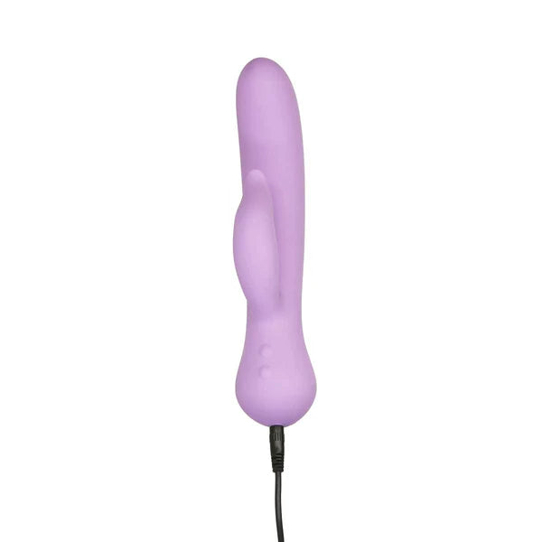 The Duchess Swan Rabbit Vibrator, Lavender, Product Image, Charging