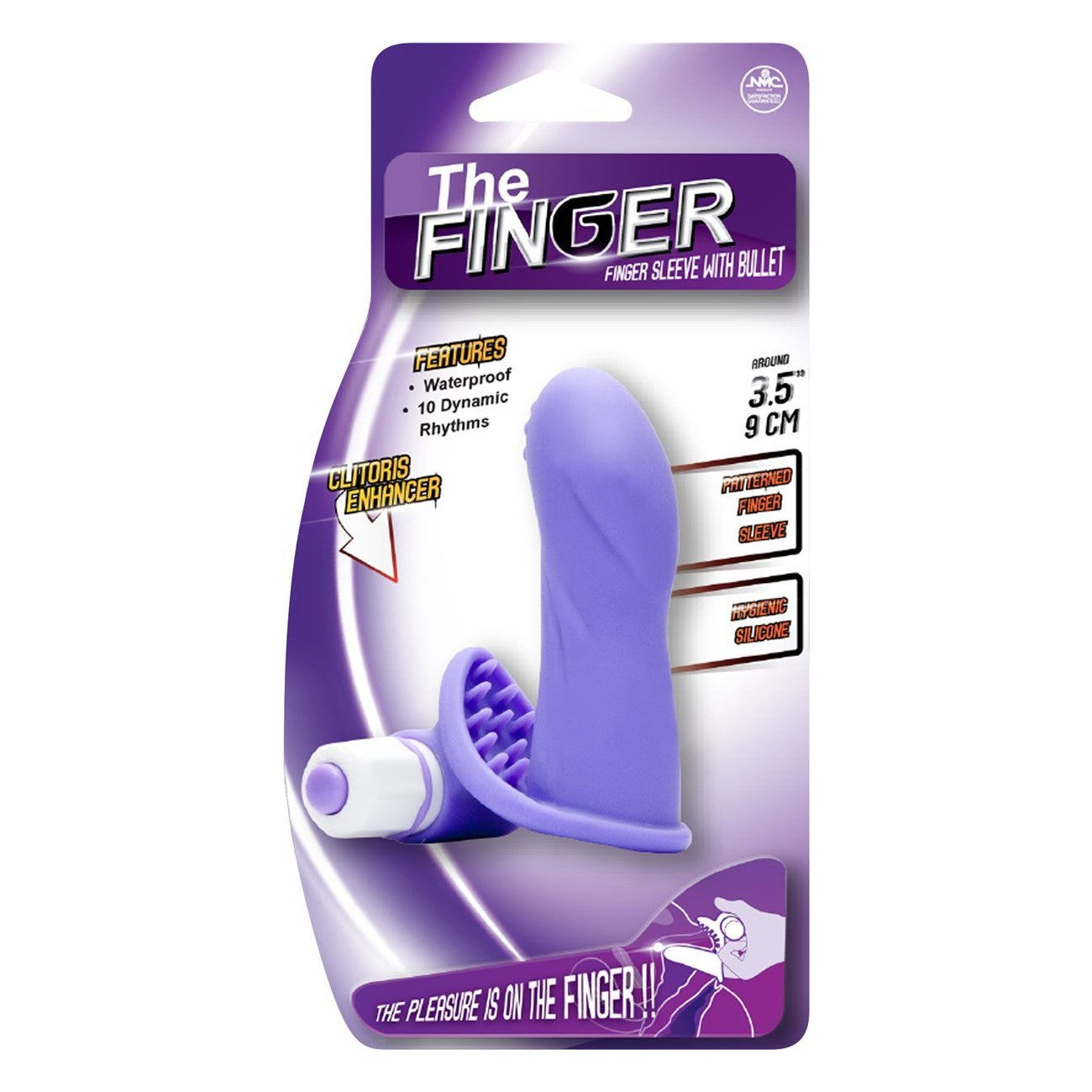 The Finger 3.5-Inch Vibrating Dildo Sleeve