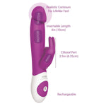 The Realistic Rabbit Vibrator, Purple, Product Details