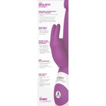 The Realistic Rabbit Vibrator, Purple, Product Box, Back
