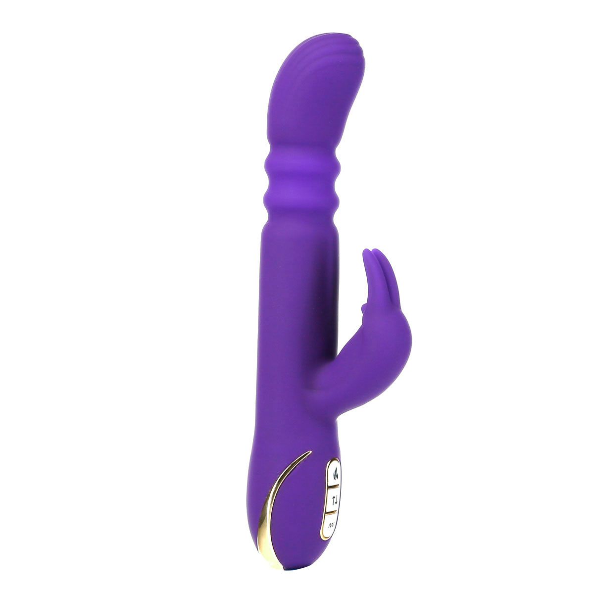 Vibe Couture Rabbit Ablaze Thrusting Vibrator, Product Image, Front Angle