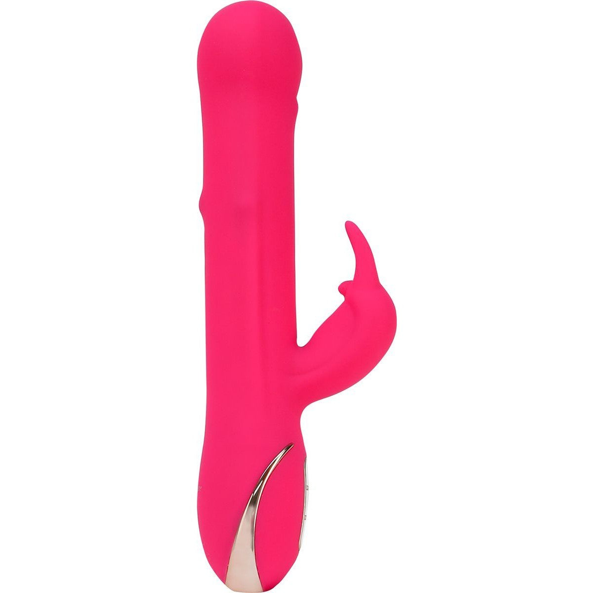 Vibe Couture Rabbit Tres Chic Undulating Vibrator, Pink, Product Image, Side View