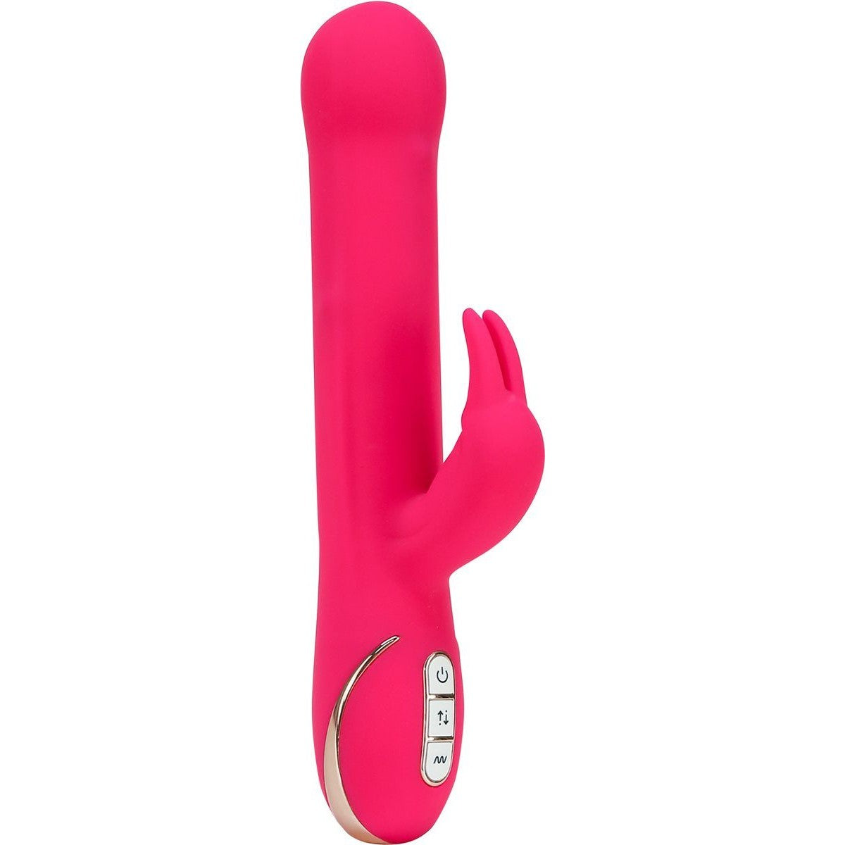 Vibe Couture Rabbit Tres Chic Undulating Vibrator, Pink, Product Image, Front Angle