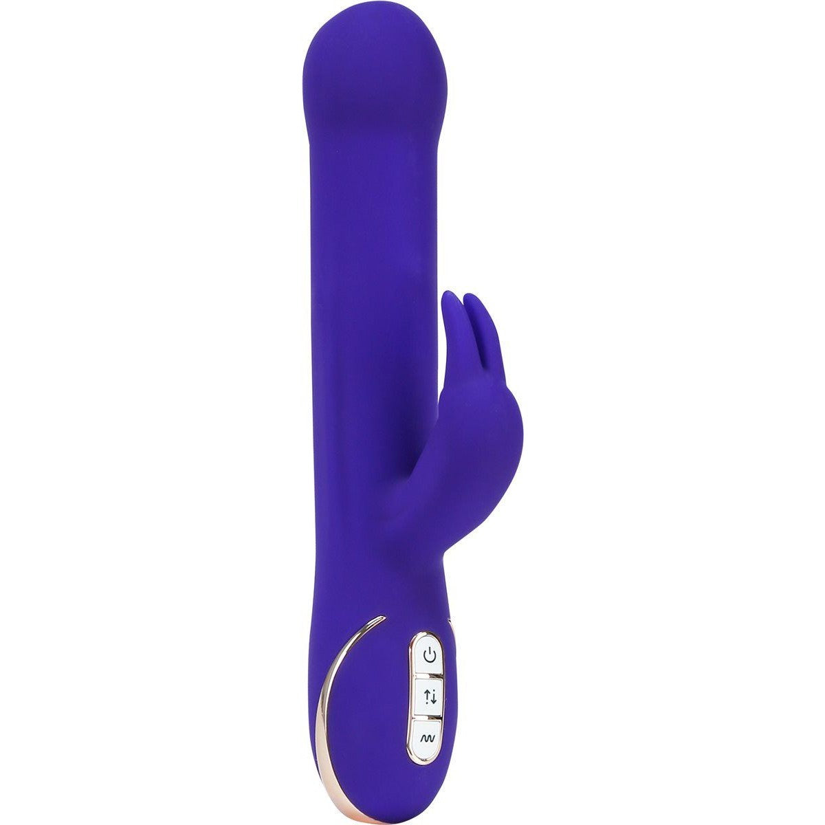 Vibe Couture Rabbit Tres Chic Undulating Vibrator, Purple, Product Image, Front Angle