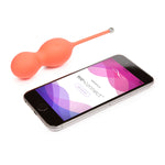 We-Vibe Bloom Vibrating Kegel Balls, Product with We-Connect App Control