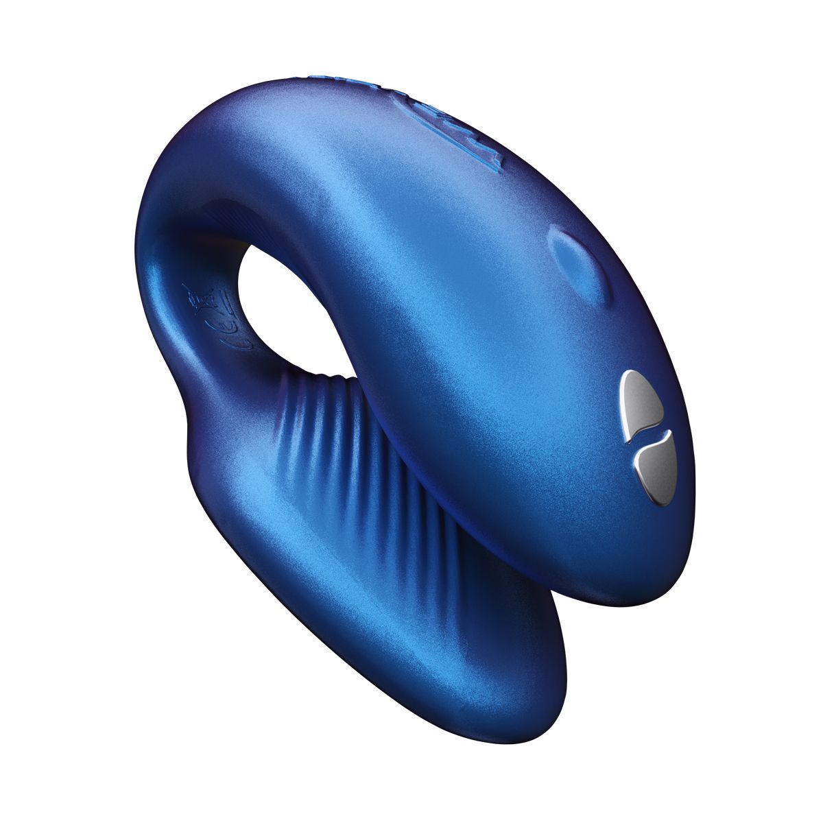 We-Vibe Chorus Couples Vibrator, Blue, Product Image, Front Angle