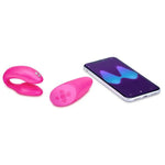 We-Vibe Chorus Couples Vibrator, Pink, Couples Vibrator with Remote Control and App-Control