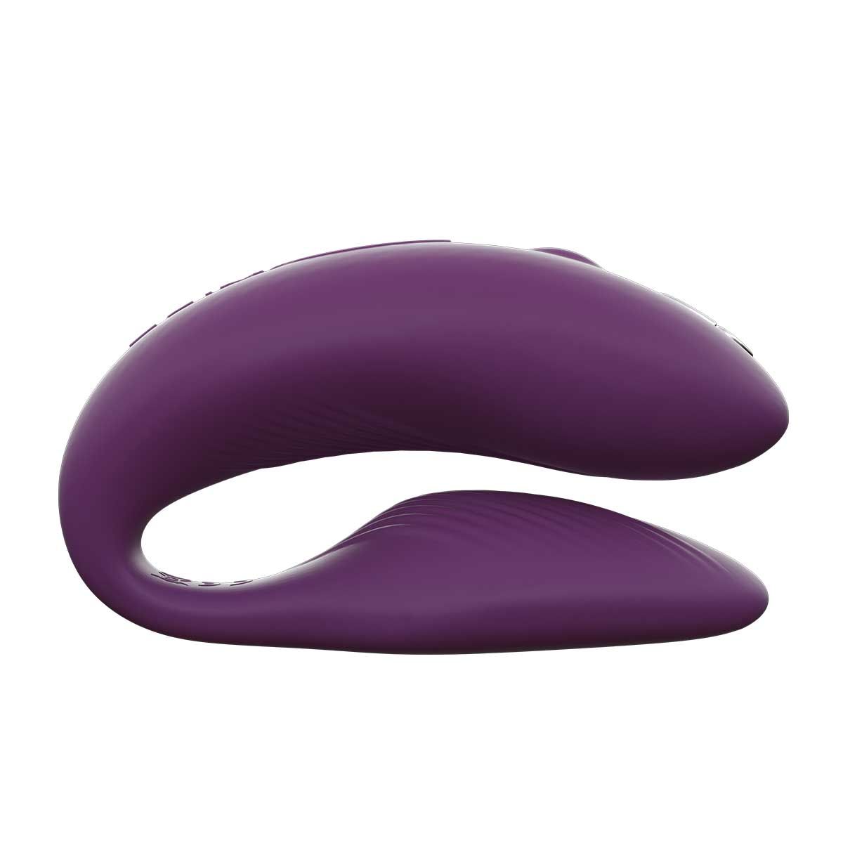 We-Vibe Chorus Couples Vibrator, Purple, Product Image, Side View