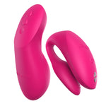 We-Vibe Chorus Pro Couples Vibrator, Electric Pink, Remote Control & Vibrator