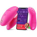 We-Vibe Chorus Pro Couples Vibrator, Electric Pink, Couples Vibrator & Remote with App-Control Details