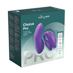 We-Vibe Chorus Pro Couples Vibrator, Purple, Product Box, Front Right Angle