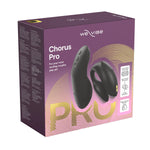 We-Vibe Chorus Pro Couples Vibrator, Satin Black, Product Box, Front Right Angle
