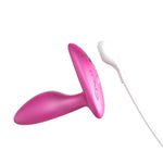 We-Vibe Ditto+ Small Vibrating Butt Plug, Cosmic Pink, USB Rechargeable