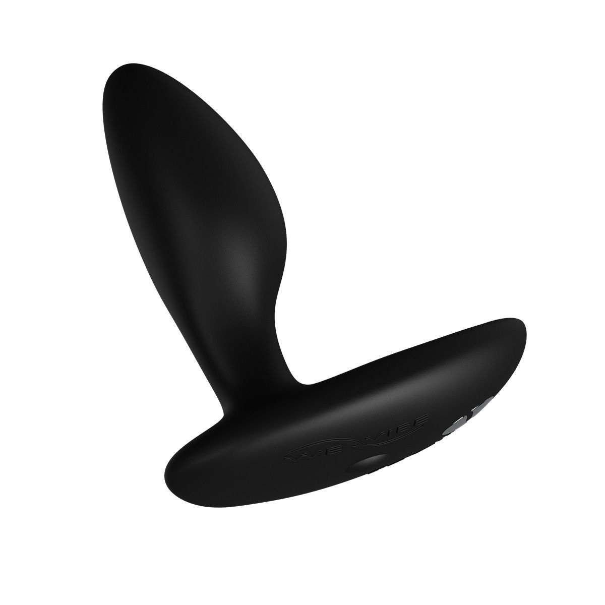 We-Vibe Ditto+ Small Vibrating Butt Plug, Satin Black, Product Image, Left Tilt