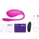 We-Vibe Jive 2 G-Spot Vibrator, Pink, Box Contents