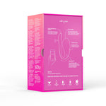 We-Vibe Jive 2 G-Spot Vibrator, Pink, Product Box, Back Right Angle