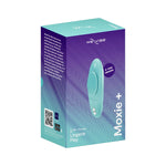 We-Vibe Moxie+ Panty Vibrator, Aqua, Product Box