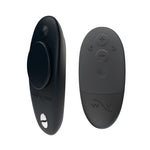 We-Vibe Moxie+ Panty Vibrator, Satin Black, Panty Vibrator with Silicone Remote Control