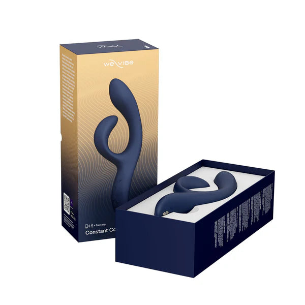 We-Vibe Nova 2 Rabbit Vibrator, Midnight Blue, Open Box