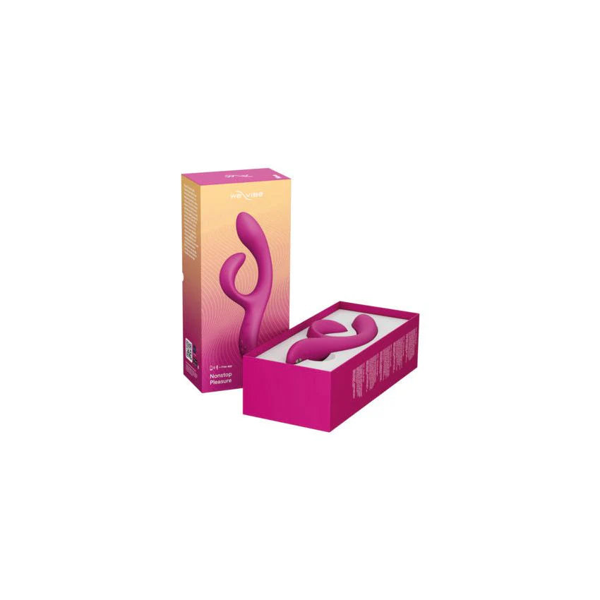 We-Vibe Nova 2 Rabbit Vibrator, Pink, Open Box