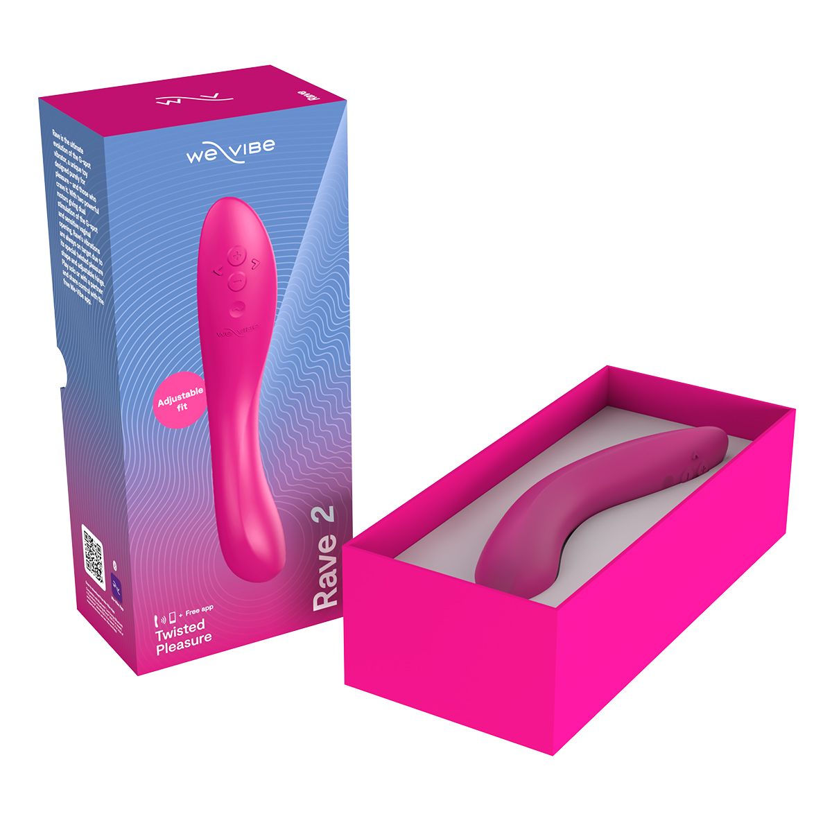 We-Vibe Rave 2 Curved G-Spot Vibrator
