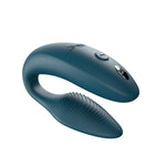 We-Vibe Sync 2 Couples Vibrator, Green Velvet, Product Image, Front Angle